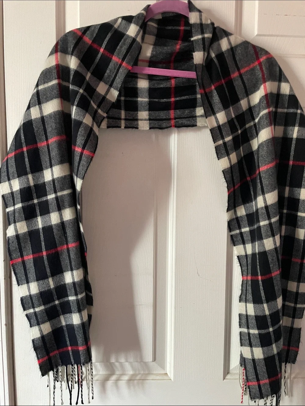 VTG HANDMADE CASHMERE SCARF